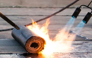 Patient End asphalt flat roofing repairs